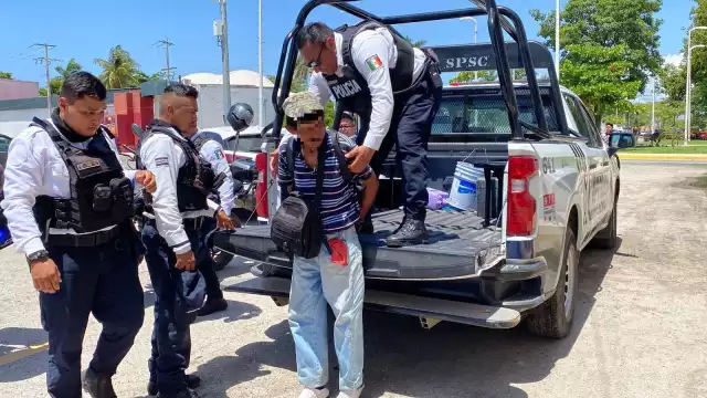 El vendedor de Bonice fue detenido y puesto a disposición de la Fiscalía de Campeche