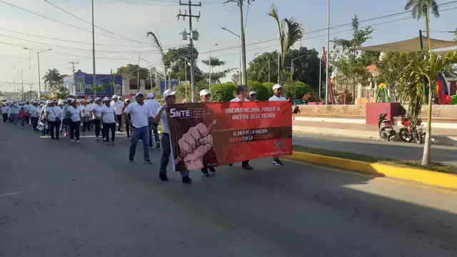 El evento dio inicio a las 8:10 de la mañana a la altura del hospital integral
