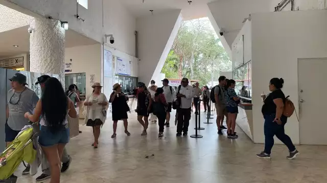 Los turistas vienen desde diferentes lugares del país y extranjero