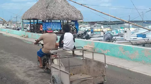 Clima paraliza actividad pesquera en el Litoral Oriente de Yucatán