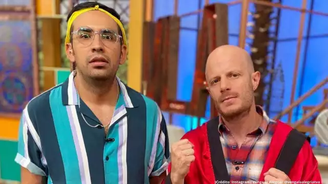 Durante la transmisión de los ‘Protagonistas’ los comediantes entraron para su show pero al parecer el ‘Capi’ saco de sus cabales a Facundo