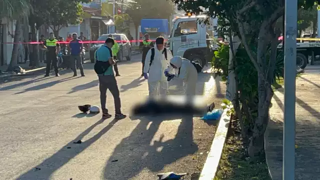 Los hechos ocurrieron alrededor de las 5:00 horas de ayer, cuando el occiso circulaba de Oriente a Poniente, con rumbo a la colonia irregular In House