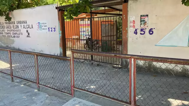 Autoridades realizaron investigaciones en la escuela de Campeche, por lo que se pausaron las clases