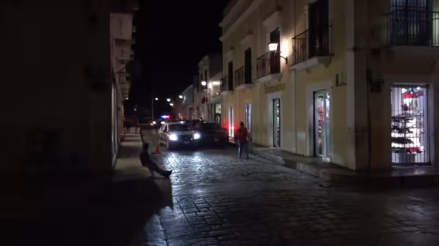 En Campeche luce tranquila la vida nocturna en el Centro Historico
