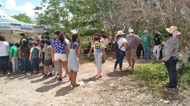 Las actividades iniciaron desde muy temprano en este punto turístico ubicado en la comisaría de Ucí