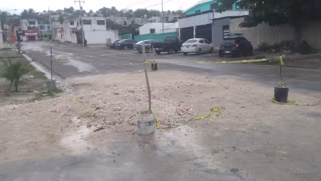 Los afectados dijeron que resulta peligroso todo el material suelto