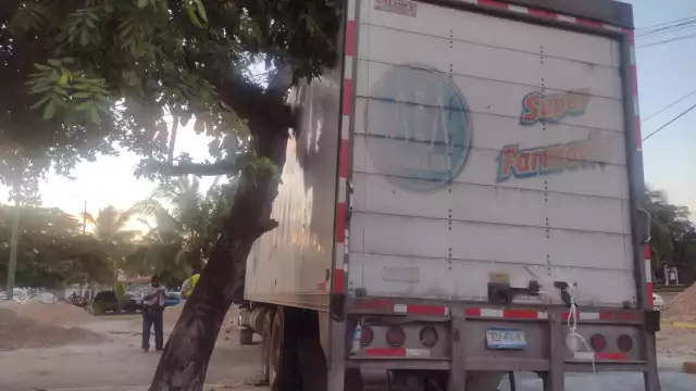 El percance vial provocó tráfico y molestias en los padres de familia que acudían a dejar a sus hijos al Colegio Boston