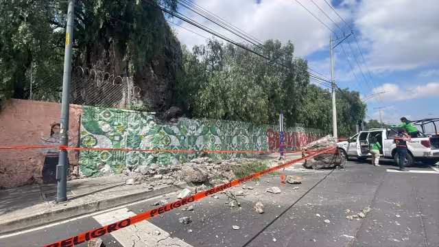 El hombre lesionado fue trasladado a un hospital de la CDMX