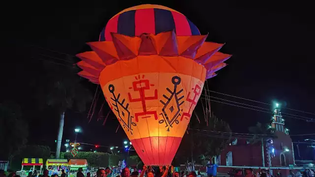 Invitan a sumarse al Festival Internacional del Globo de Papel China, clausura de celebración patronal