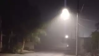 Además de la neblina, se pronosticó una temperatura de 20 grados