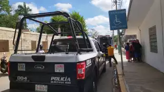 Fue trasladado por paramédicos a un hospital por su grado de deshidratación