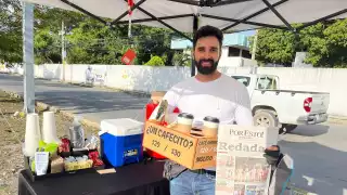 El joven emprendedor reveló que al principio ni siquiera recuperaba lo que había invertido en el día; ahora ya tiene más clientes