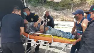 La unidad se estrelló contra la base del cerro de laja tras dar un aparente zigzagueo por la pérdida de control de la guía, la cual fue impulsada por la velocidad que llevaba