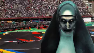 La Monja asiste al Gran Premio de México 2023