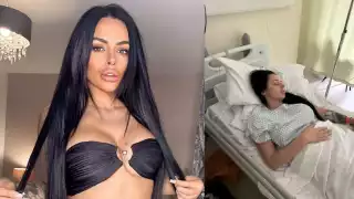 Modelo para adultos casi muere por cirugía glúteos: FOTOS