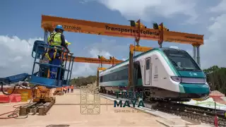 Avances en la construcción del tramo 1 del Tren Maya