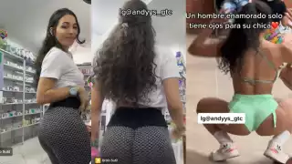 Empleada de farmacia aumenta ventas bailando twerking
