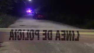 Servicios Periciales llegaron al lugar de los hechos para procesar el área