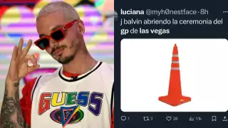 Lluvia de memes tras presentación de J Balvin en el GP de Las Vegas 2023