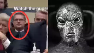 Captan a supuesto reptiliano en reunión de funcionarios en EU