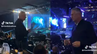 Ricardo Salinas comparte video desde el concierto de Luis Miguel en CDMX