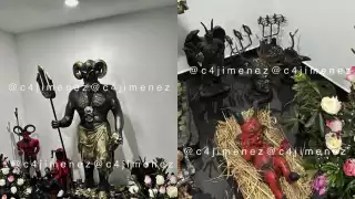 Localizan altar a Satanás en refugio de Narcos de la Unión