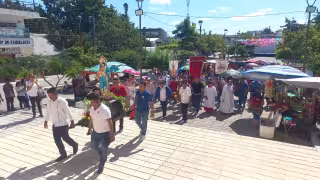 Procesión de Mamantel fortalece la fiesta de la luz y la fe en Candelaria
