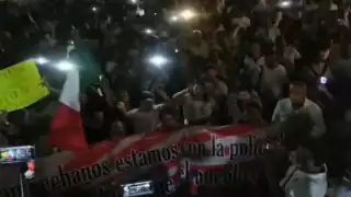 Megamarcha ciudadana en Campeche