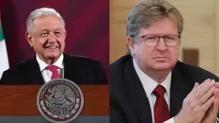 Presidente AMLO y Germán Larrea, director de Grupo México