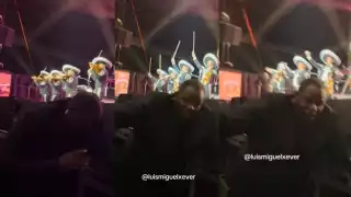 Guardaespaldas de Luis Miguel canta todas sus canciones durante concierto