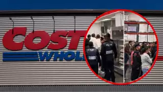 Mujeres se pelean en Costco Satélite por un pastel