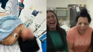 Paolita Suárez se ríe de la vida tras golpiza de su expareja