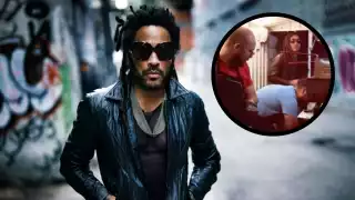 Lenny Kravitz se convierte en tendencia por ponerse a vender en puesto callejero de la CDMX