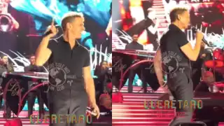 Luis Miguel presume su cuerpo ejercitado durante concierto en Querétaro