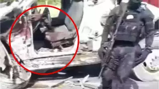 Elementos de la Guardia Estatal resultaron heridos tras enfrentamiento en carretera de Reynosa