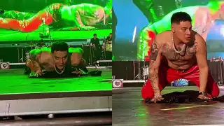 Eduin Caz realiza polémico baile