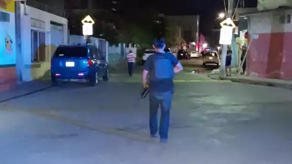 Al lugar llegaron elementos policiales para realizar la investigación correspondiente