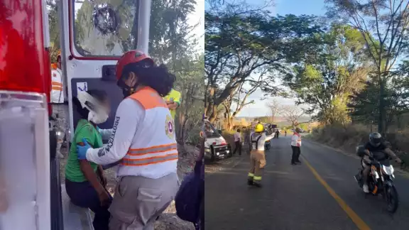 INM reporta 23 migrantes lesionados tras accidente vial en Chiapas