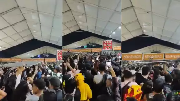 Dan 'portazo' y se arma caos en el EDC de la CDMX