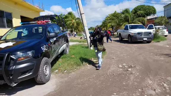 Los presuntos sicarios huyeron del lugar con la motocicleta del afectado Los presuntos sicarios huyeron del lugar con la motocicleta del afectado