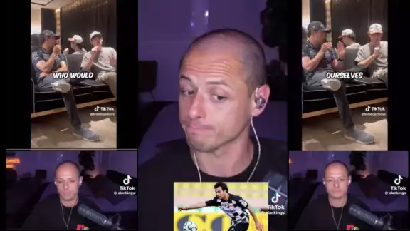 Chicharito Hernández responde a comentarios de Checo Pérez
