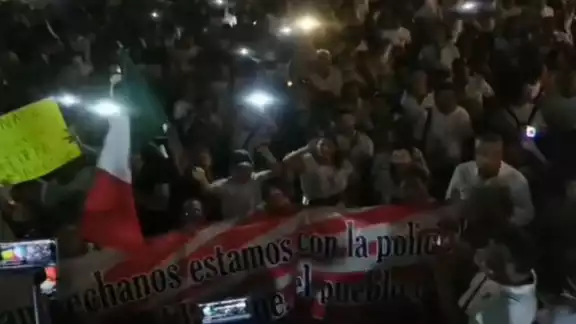 Megamarcha ciudadana en Campeche