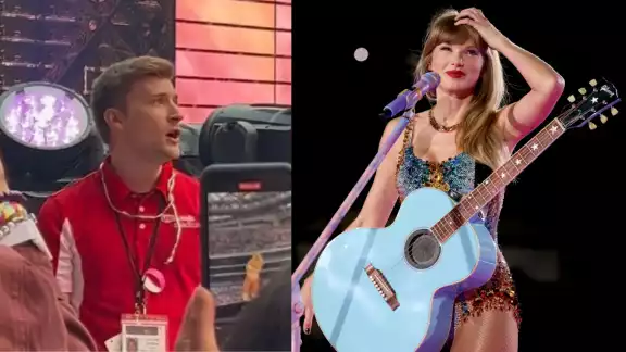 Swiftie que se hizo viral es despedido de su puesto como guardia de seguridad Swiftie que se hizo viral es despedido de su puesto como guardia de seguridad