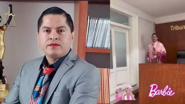 Jesús Ociel Baena es 'Le Barbie Magistrade'