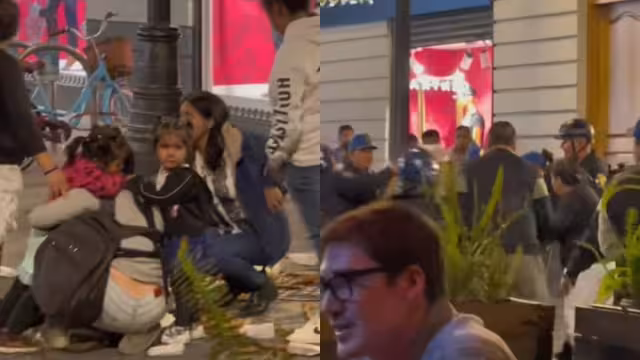 Policías tiran canasta de churros a vendedora de la CDMX