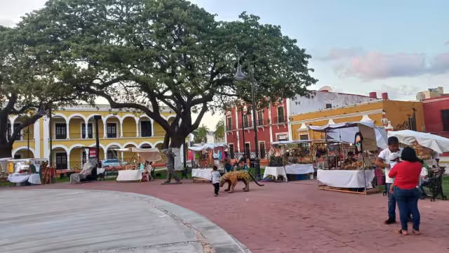El Parque Principal tuvo una rehabilitación dentro de las mejoras del Centro Histórico