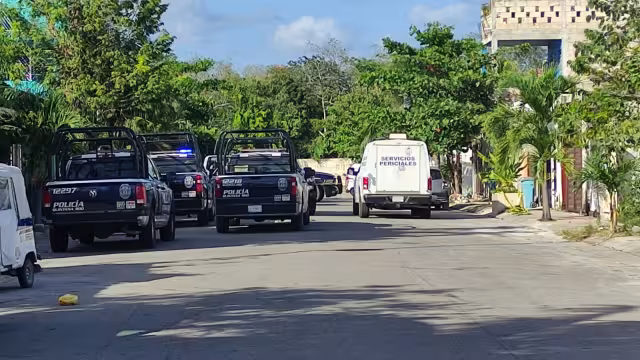 En el sitio se encontró un casquillo percutido y manchas de sangre