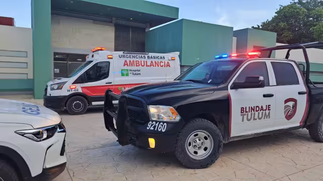 Debido a la gravedad de sus lesiones, fue trasladada a un hospital en Playa del Carmen