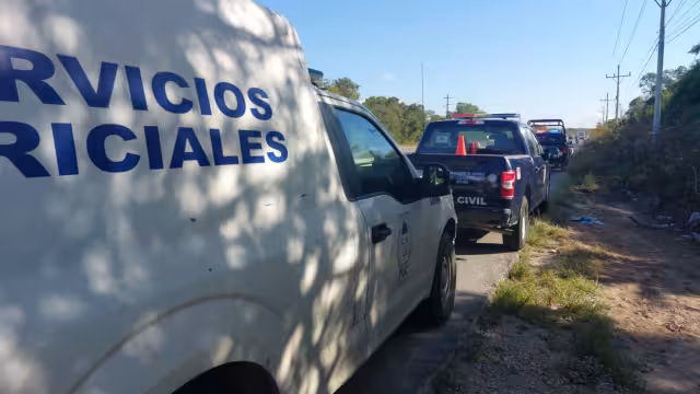 El velador dormía y no se dio cuenta de que la palapa comenzaba a incendiarse