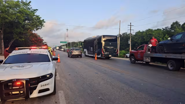 El chofer del Tren Maya provocó el accidente en Tulum